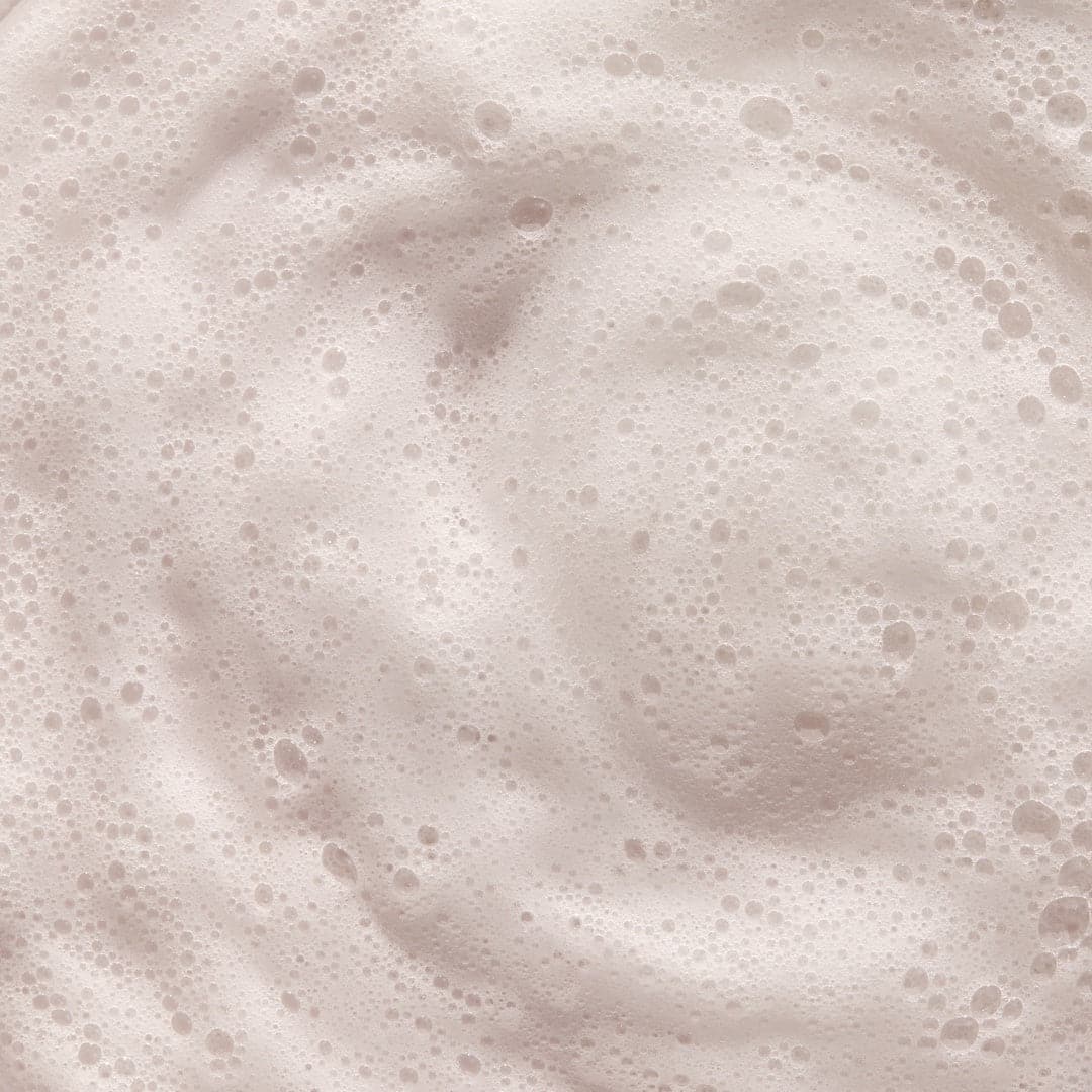 creamy foam less is more