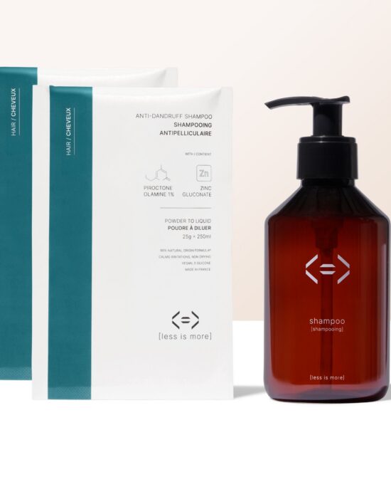 Anti-dandruff shampoo kit