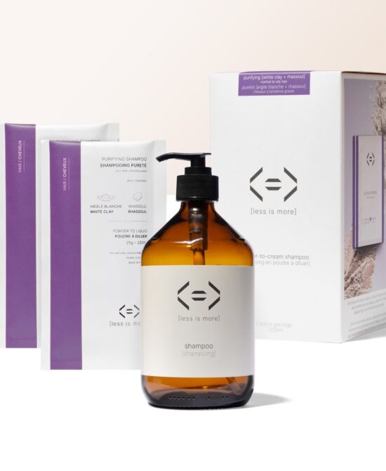 Prestige set - purifying shampoo 500 ml [white clay + rhassoul]