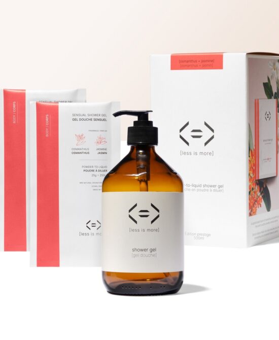 Prestige set - sensual shower gel 500 ml [osmanthus + jasmine]