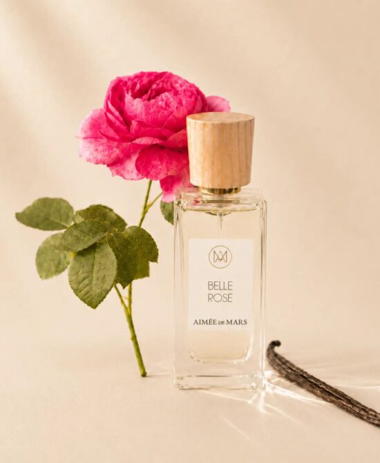 Parfum Belle Rose Aimée de Mars, 100ù naturel, 30ml