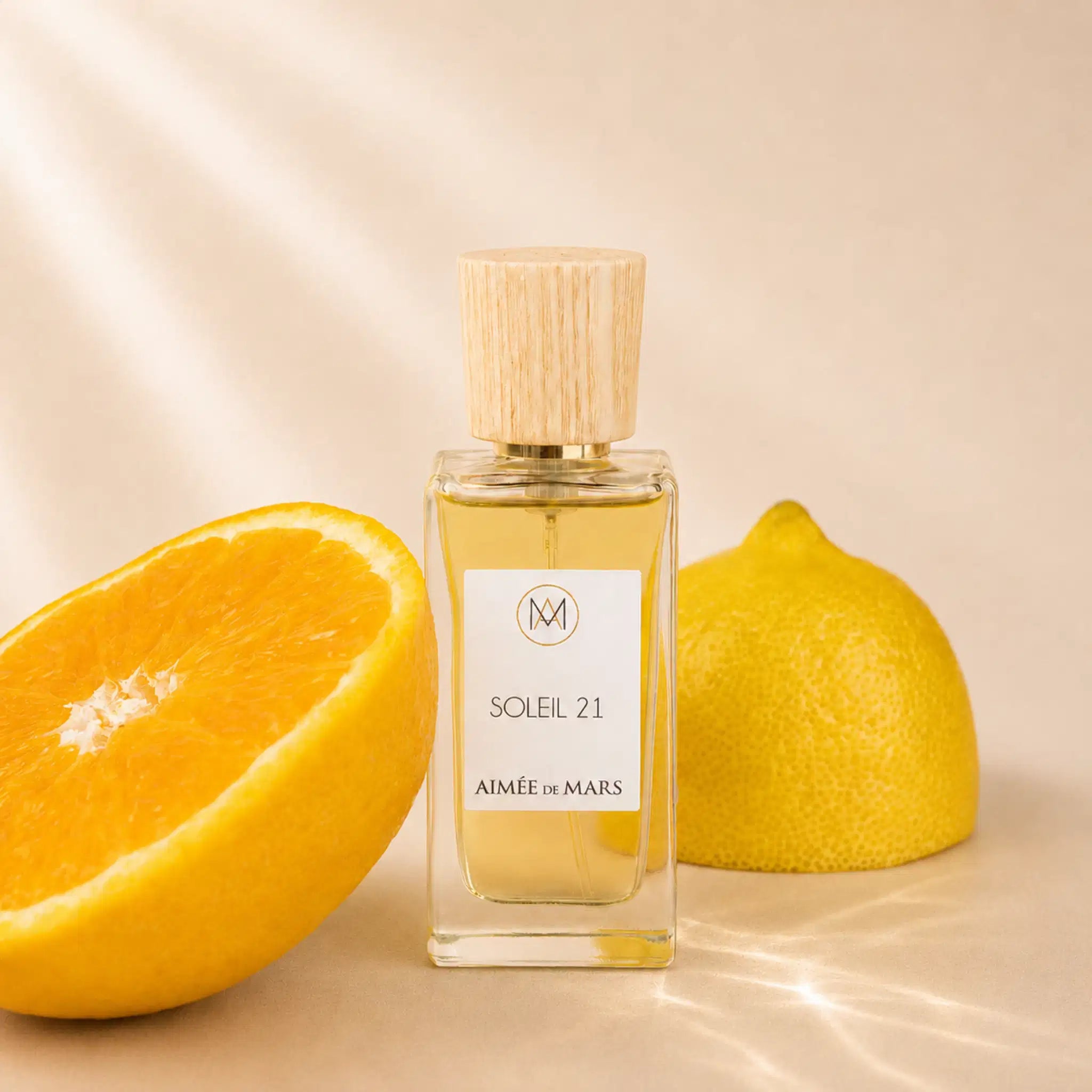 Parfum Soleil 21, Aimée de Mars, 100% Naturel, 30ml