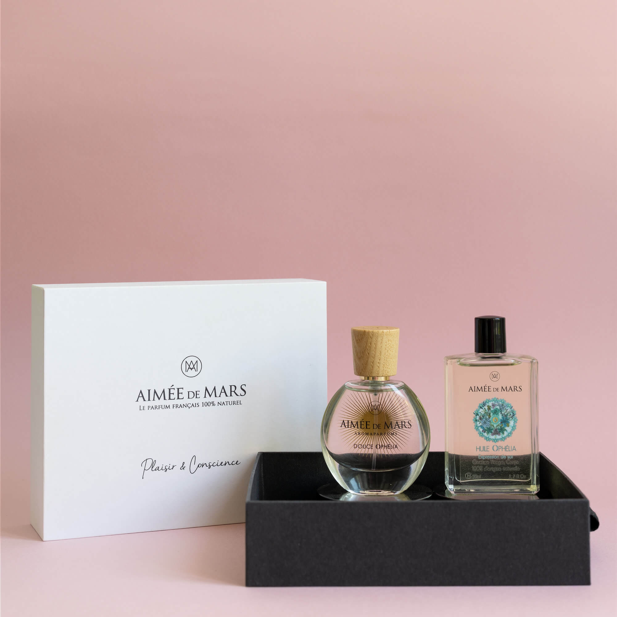 Coffret Ophélia Huile Corps et Parfum Naturel
