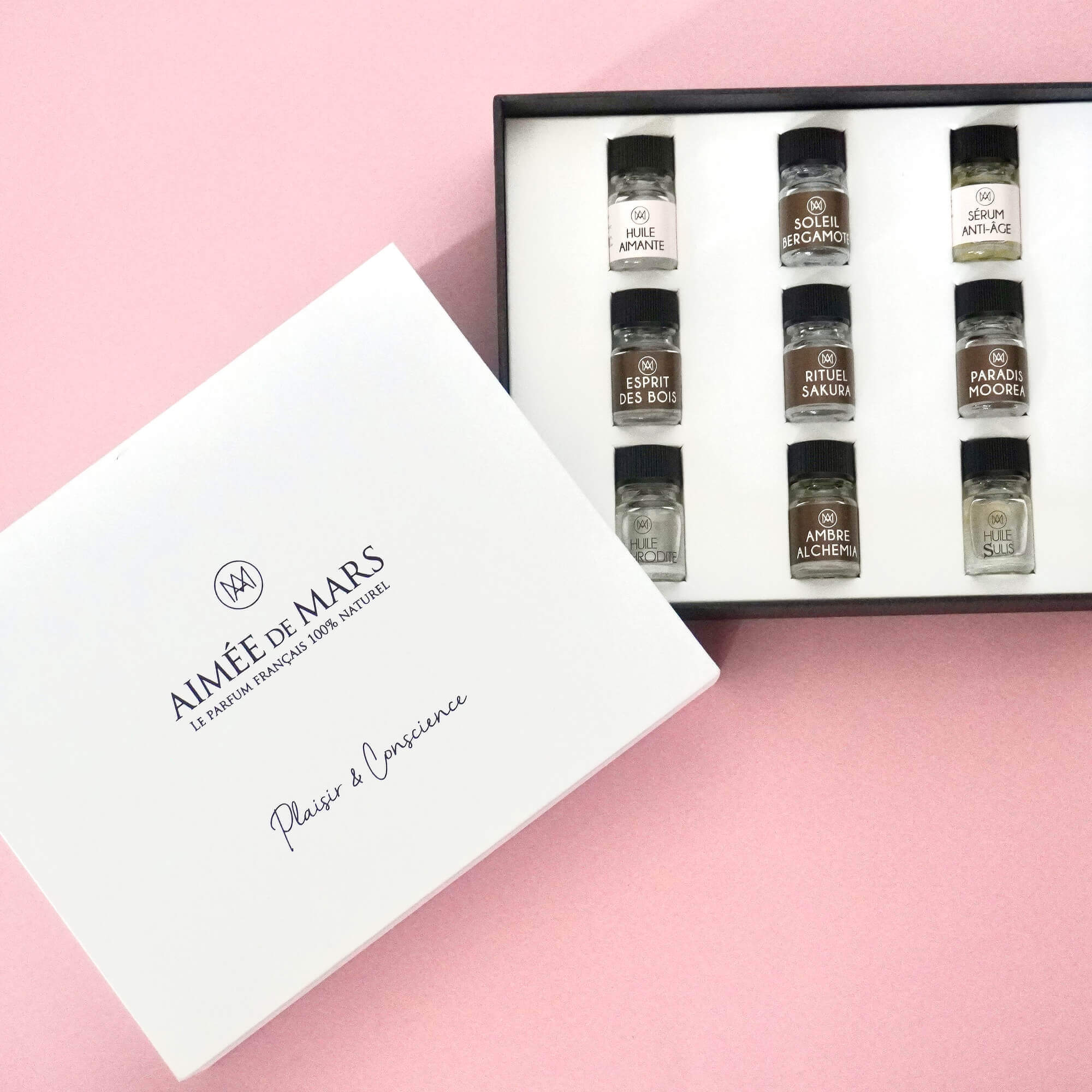 Coffret Soin Visage et Corps 100% Naturels et Parfums de Maison 100% Naturels Aimée de Mars