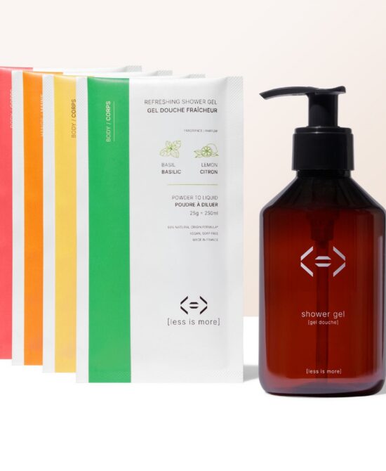 shower gel discovery kit (with refill bottle)