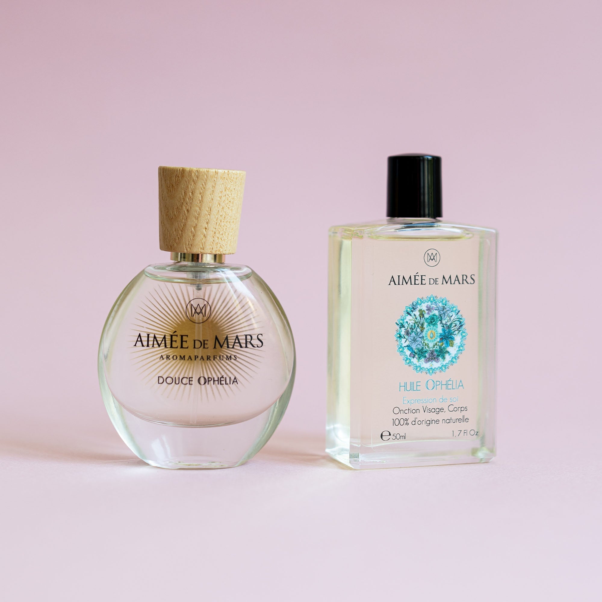 Parfum Douce Ophélia et Huile Corps Naturelle